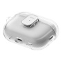 UNIQ Glase Pro Lock prozirna maskica sa zatvaranjem i karabinerom za AirPods Pro 3 - prozirna