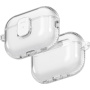 UNIQ Glase Pro Lock prozirna maskica sa zatvaranjem i karabinerom za AirPods Pro 3 - prozirna