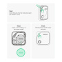 UGREEN CM816 smart lokator s podrškom za Find My - tamnosivi
