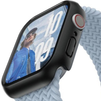 PanzerGlass kućište s kaljenim staklom za Apple Watch 42mm (Series 10 / 11) - crno