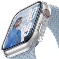 PanzerGlass kućište s kaljenim staklom za Apple Watch 46mm - prozirno