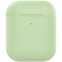 Matný silikonska futrola za AirPods 1 / 2 - menta zelena
