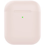 Matný silikonska futrola za AirPods 1 / 2 - pješčano ružičasta