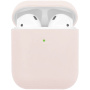 Matný silikonska futrola za AirPods 1 / 2 - pješčano ružičasta