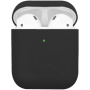 Matný silikonska futrola za AirPods 1 / 2 - crni