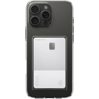 Spigen Prozirna maska Crystal Slot s džepom za karticu za iPhone 16 Pro Max - prozirna