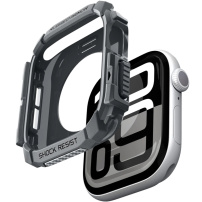Spigen Rugged Armor super izdržljiva maska za Apple Watch 46mm - tamno siva