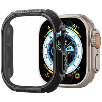 Spigen Tough Armor otporna futrola sa kaljenim staklom za Apple Watch Ultra 49mm - crno