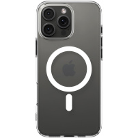 Spigen Ultra Hybrid Transparent Cover with White MagSafe za iPhone 16 Pro Max - prozirna