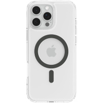 Spigen Ultra Hybrid Transparent Cover with Gray MagSafe za iPhone 16 Pro Max - prozirna