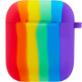 Silikonska futrola za AirPods 1 / 2 - duginih boja