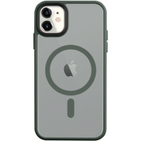 Tactical Hyperstealth prozirna maska s MagSafe za iPhone 11 - maslinasta