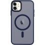 Tactical Hyperstealth prozirna maska s MagSafe za iPhone 11 - tamno plava