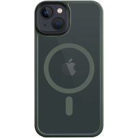 Tactical Hyperstealth prozirna maska s MagSafe za iPhone 13 mini - maslinasta