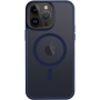 Tactical Hyperstealth prozirna maska s MagSafe za iPhone 14 Pro Max - tamno plava