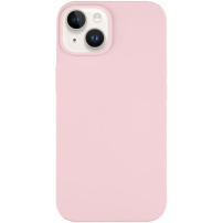 Tactical Silikonska maska Velvet Smoothie sa MagSafe za iPhone 14 - svijetlo roza