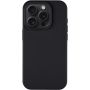Tactical Silikonska maska Velvet Smoothie sa MagSafe za iPhone 15 Pro - crna
