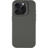 Tactical Silikonska maska Velvet Smoothie sa MagSafe za iPhone 15 Pro - tamno zelena