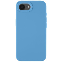 Tactical Velvet Smoothie silikonska maskica s MagSafe za iPhone 16e / 17e - plava