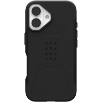 UAG Civilian Rugged Cover sa MagSafe za iPhone 16 - crna
