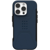 UAG Civilian Rugged Cover sa MagSafe za iPhone 16 Pro - tamnoplava