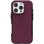 UAG Civilian Rugged Cover sa MagSafe za iPhone 16 Pro - Bordo