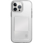 UNIQ Air Fender prozirna maska s džepom za kartice za iPhone 15 Pro Max - prozirna