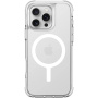 UNIQ Combat Luminous MagClick Case s okvirom koji svijetli u tami i MagSafe za iPhone 16 Pro Max - prozirna
