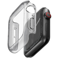 UNIQ Garde Hybrid zaštitno kućište sa zaštitom zaslona za Apple Watch 46mm - dimno