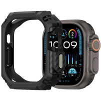 DUX DUCIS Damo izdržljiva torbica za Apple Watch Ultra 49mm - crna