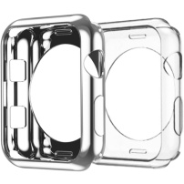 Dux Ducis meka plastična zaštitna torbica za Apple Watch 38mm - srebrna