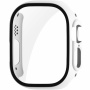 ENKAY mat futrola sa kaljenim staklom za Apple Watch Ultra 49mm - bijelo