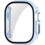 ENKAY mat futrola sa kaljenim staklom za Apple Watch Ultra 49mm - plavo