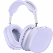 XDcase 3u1 silikonska navlaka za AirPods Max 1 / 2 - ljubičasta