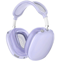 XDcase 3u1 prozirna maskica za AirPods Max 1 / 2 - ljubičasta