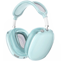 XDcase 3u1 prozirna maskica za AirPods Max 1 / 2 - plava