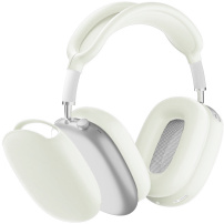 4u1 silikonska navlaka za AirPods Max 1 / 2 - bijela koja svijetli u mraku