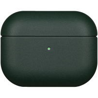 Zaštitna kožna futrola za AirPods Pro - tamnozelena