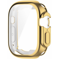 ENKAY mekana plastična torbica sa zaštitom za ekran Apple Watch Ultra 49mm - zlatna