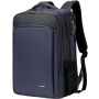 COOLBELL CB-8308 ruksak s vanjskim USB portom i bravom za zatvarače za iPad / MacBook do 17" - tamnoplavi