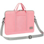 COOLBELL CB-2125 torba s remenom za iPad do 13" / MacBook do 14" - ružičasta