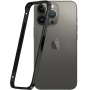 Zaštitni okvir za iPhone 12 Pro Max / 13 Pro Max / 14 Plus - crni