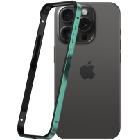 Zaštitni okvir za iPhone 15 Pro Max - tamnozeleni