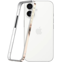 Zaštitni okvir za iPhone 16 Pro / 17 - zlatni