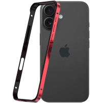 Zaštitni okvir za iPhone 16 Pro / 17 - crveni