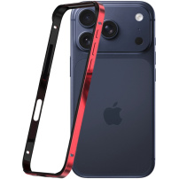 Zaštitni okvir za iPhone 17 Pro Max - crveni