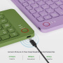 B023 sklopiva bežična Bluetooth tipkovnica - crna