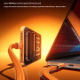 WEKOME WDC-C21 magnetski pleteni kabel za punjenje i prijenos podataka - USB-C na Lightning - 1 m - narančasti