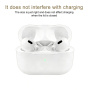 XDcase zamjenski silikonski čepići s štapićem za čišćenje za AirPods Pro 3 - XS/S/M/L - prozirni