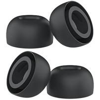 AhaStyle zamjenski silikonski čepići za AirPods Pro 3 - S - 2 kom - crni